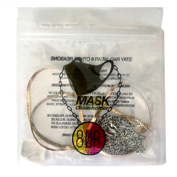 🍍3/$15🍍 8 Other Reasons Mask Chain Holder (Set of 2) - Picture 1 of 3